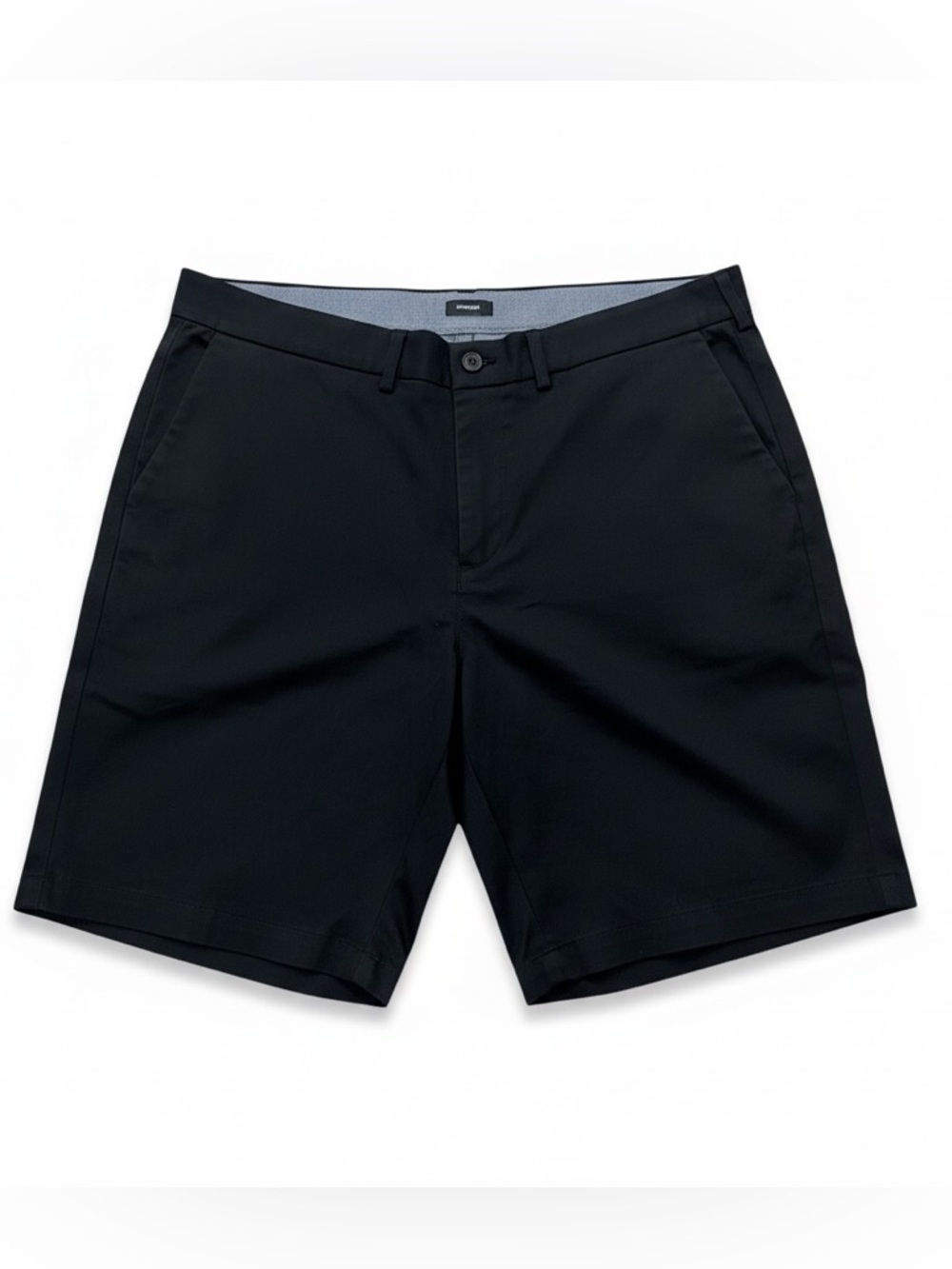 Express Men’s Slim Fit Black Shorts Size 36  Flat Front Classic